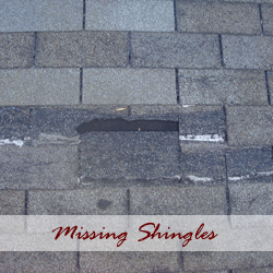 Missing Shingles