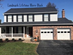 Melocchi Ellicott City LL Moire Black & gutters pm