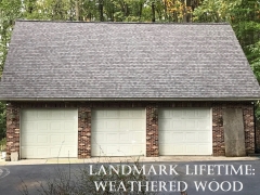 Kurdziolek Mt Airy LL Weathered Wood Garage pm